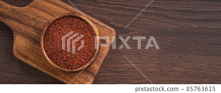 red quinoa quinoa top view red quinoa seed キノア 85763615