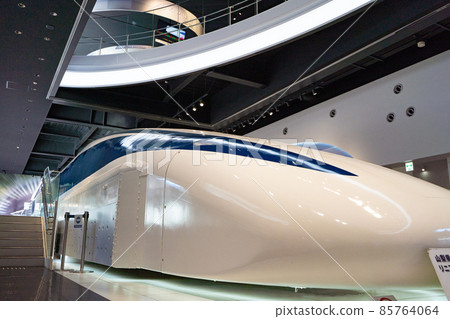 Linear motor car exhibited at Yamanashi Prefectural Linear Tour Center Linear motor car exhibited at Yamanashi Prefectural Linear Tour Center 85764064