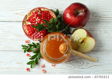 Concept of Jewish New Year Rosh Hashanah Concept of Jewish New Year Rosh Hashanah 85765811