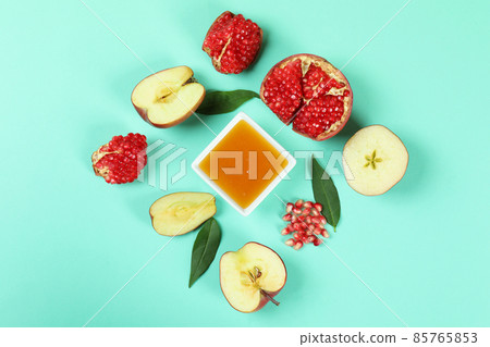 Concept of Jewish New Year Rosh Hashanah Concept of Jewish New Year Rosh Hashanah 85765853