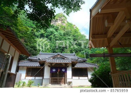 岡山縣總社市仲夏合慶寺院內 85765959