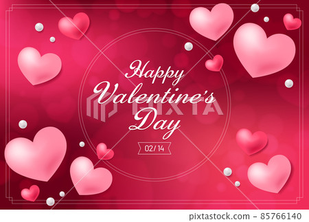 Valentine (red background with letters) Valentine (red background with letters) 85766140