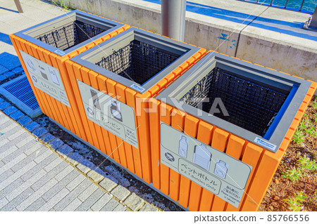 [Image material] Sorted trash can 85766556