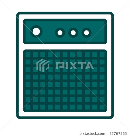 Audio Monitor Icon - Stock Illustration [85767263] - PIXTA