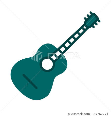 Acoustic Guitar Icon-插圖素材 [85767271] - PIXTA圖庫