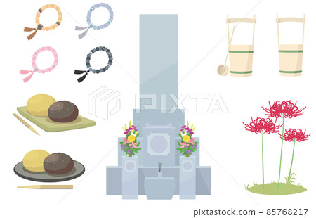 Illustration set of equinoctial week 85768217