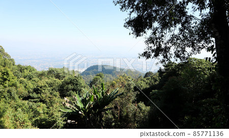 mountain view or sky , tree and mountain. mountain view or sky , tree and mountain. 85771136