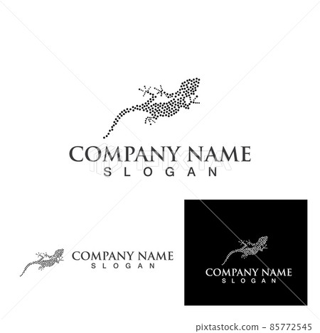 Lizard animals logo and symbols vector temlate 85772545