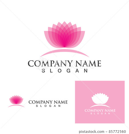 Beauty Vector lotus icon Beauty Vector lotus icon 85772560