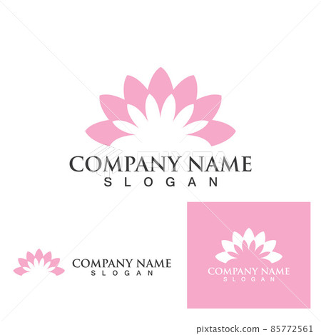 Beauty Vector lotus icon Beauty Vector lotus icon 85772561