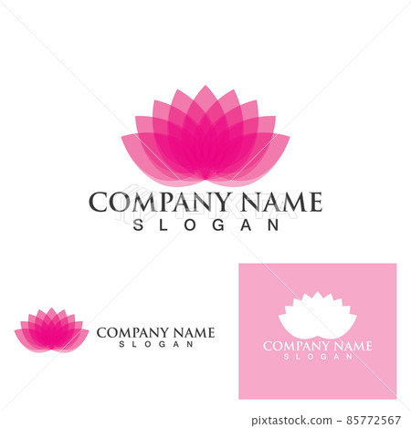 Beauty Vector lotus icon 85772567
