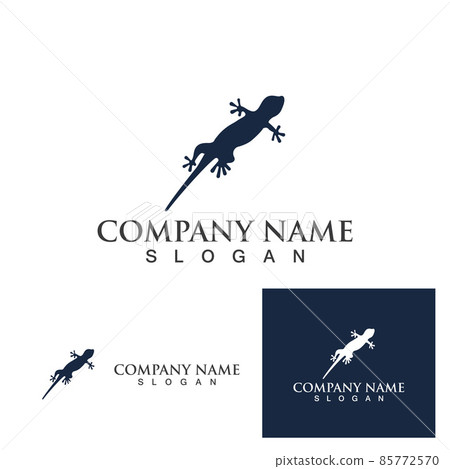 Lizard animals logo and symbols vector temlate 85772570