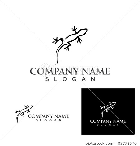 Lizard animals logo and symbols vector temlate Lizard animals logo and symbols vector temlate 85772576