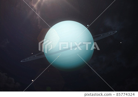 Planet Uranus. 85774324