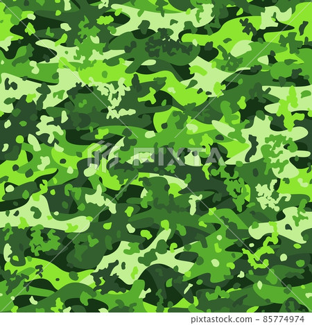 Camouflage seamless pattern background. Decorative clothing masking camo print Camouflage seamless pattern background. Decorative clothing masking camo print 85774974
