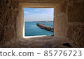 view from the abrasion of fort Qaitbay on the bay of alexandria 85776723