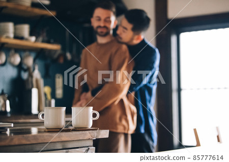 同性戀夫婦，LGBTQ，友誼形象 85777614