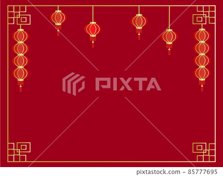 燈籠4係單吉祥紋框 85777695