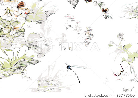 abstract rose flower peony flower illustration abstract rose flower peony flower illustration 85778590