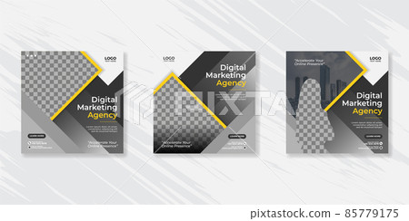 Digital business marketing social media post template. Digital business marketing social media post template. 85779175