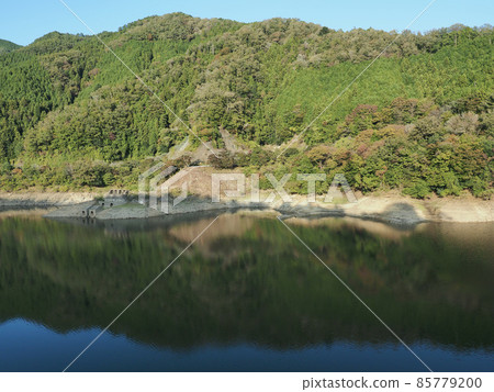 Aichi Prefecture Okuyahagi Lake Yahagi Dam Aichi Prefecture Okuyahagi Lake Yahagi Dam 85779200