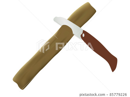 用鋸子剪樹枝 85779226