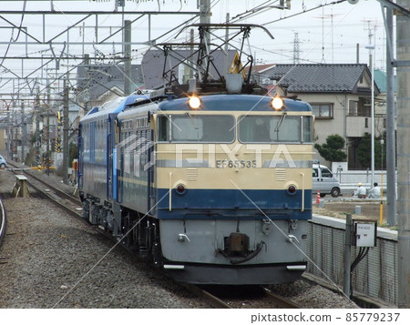 EH200型電力機車EF65型電力機車牽引藍雷 EH200型電力機車EF65型電力機車牽引藍雷 85779237