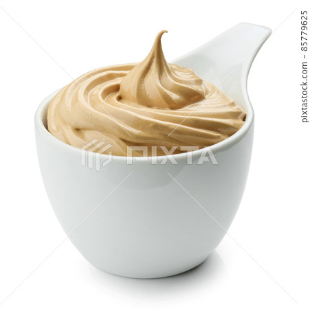 whipped caramel and coffee mousse dessert whipped caramel and coffee mousse dessert 85779625