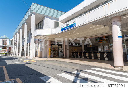 Scenery in front of the station Akitsu Station Scenery in front of the station Akitsu Station 85779694