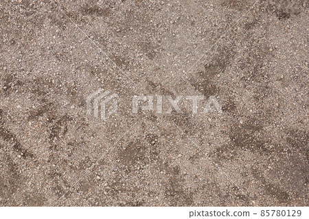 Sandy ground texture outdoor background 85780129
