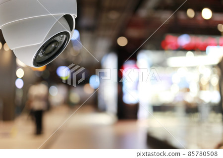 CCTV tool in Shopping mall Equipment for security systems. 85780508
