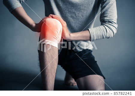 Male foot knee pain Male foot knee pain 85782241