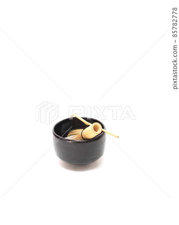 茶道、茶碗、工具套裝、攝影棚 85782778