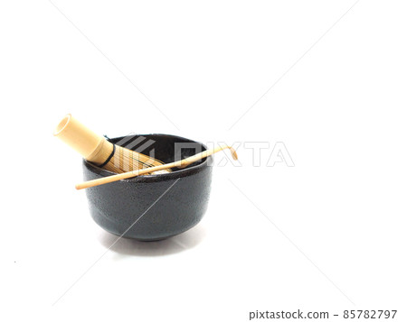 茶道、茶碗、工具套裝、攝影棚 85782797
