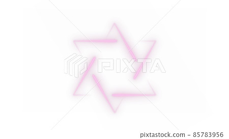 CG 激光 6 個光點和延伸成星形多邊形的光跡 85783956