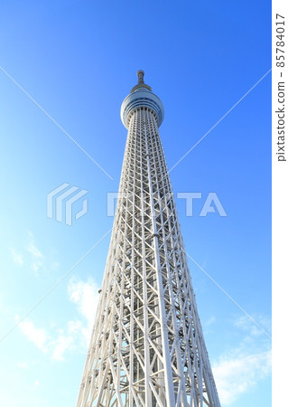 從天空町廣場仰望的東京晴空塔 從天空町廣場仰望的東京晴空塔 85784017