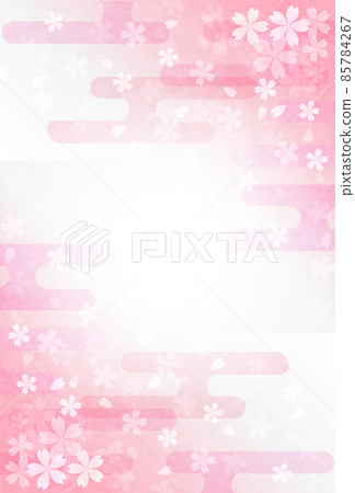 Sakura spring flower background 85784267
