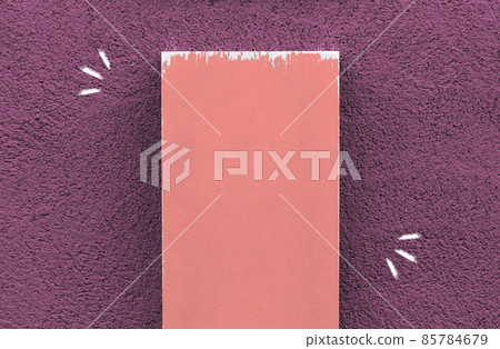 [For titles] Wooden boards leaning against the wall (rich in colors) 85784679