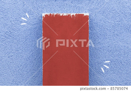 [For titles] Wooden boards leaning against the wall (rich in colors) 85785074