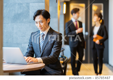 Business office businessman Business office businessman 85785487