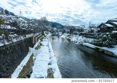 Hida Takayama in winter Hida Takayama in winter 85785617