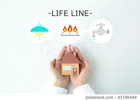 住房和生命線圖像 住房和生命線圖像 85786499