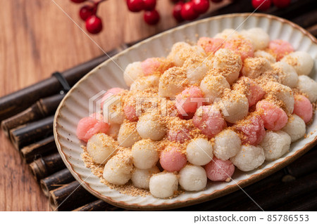 湯圓 冬至 紅色 白色 粉色 Tang yuan タンユエン 団子 85786553