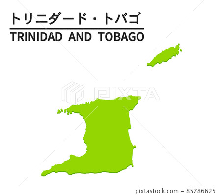 Illustration of Trinidad and Tobago Illustration of Trinidad and Tobago 85786625