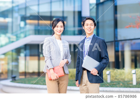 Office business person shooting cooperation "LINK FOREST" 85786986