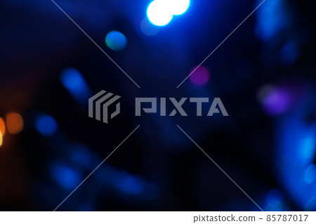 Blured background night scene in party night club. Bokeh light. Blured background night scene in party night club. Bokeh light. 85787017