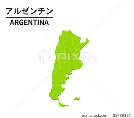 阿根廷世界地圖插圖 85789357