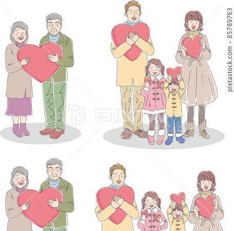帶著笑容的一家人_color_winter_set_set 帶著笑容的一家人_color_winter_set_set 85789763