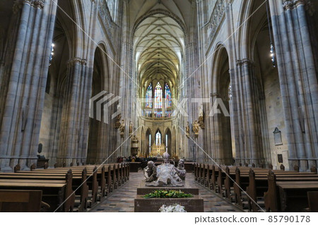 St. Vitus Cathedral in Prague Castle St. Vitus Cathedral in Prague Castle 85790178