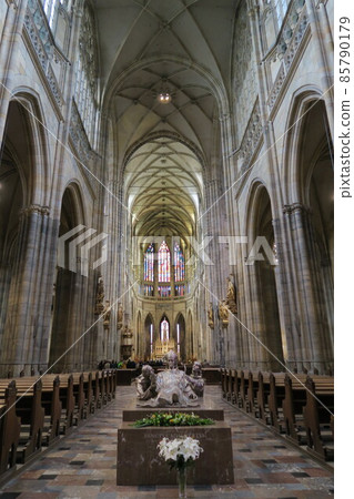 St. Vitus Cathedral in Prague Castle St. Vitus Cathedral in Prague Castle 85790179